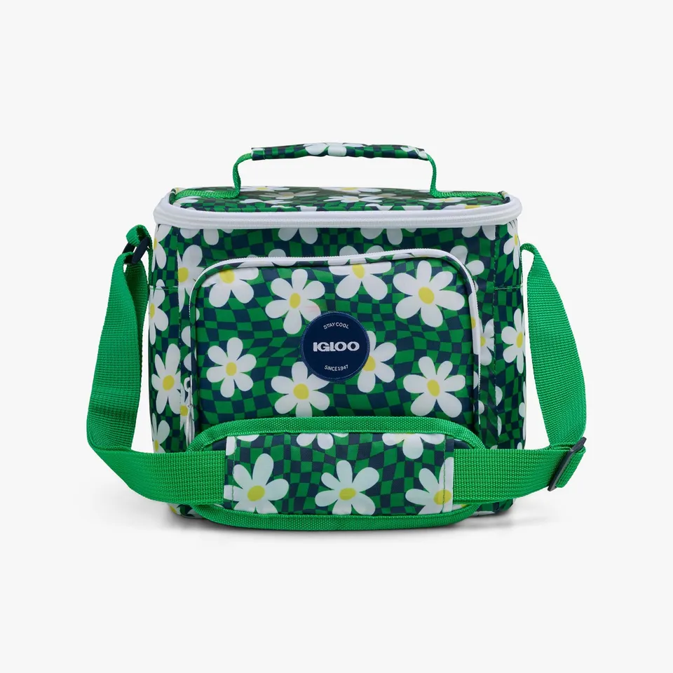 igloo-sac-repas-retro-square-sac-isotherme-souple-r-tro-avec-poche-ext-rieure-co image 1