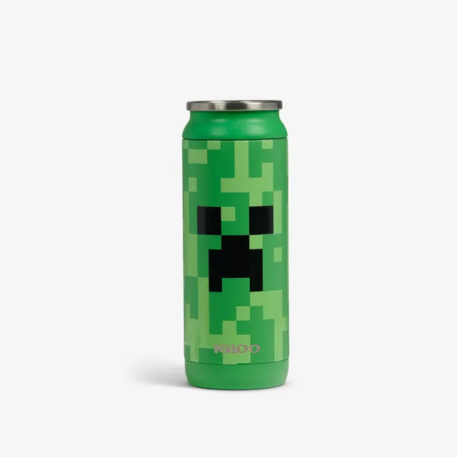 igloo-minecraft-creeper-16-oz-gobelet-isotherme-en-acier-inoxydable-dition-sp-ci image 1