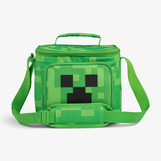 igloo-minecraft-creeper-square-lunch-cooler-bag-sac-repas-isotherme-carr-dition- image 1
