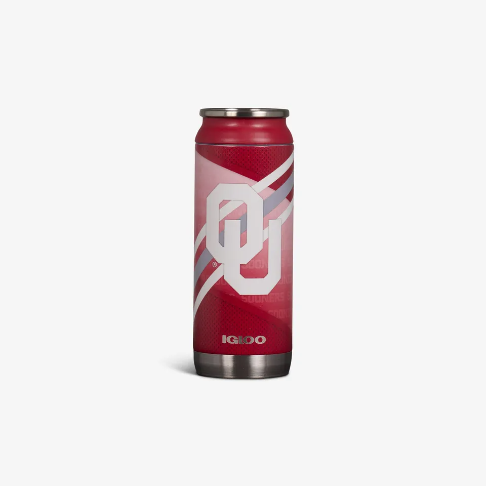 igloo-university-of-oklahoma-16-oz-gobelet-canette-isotherme-inox-collegiate-soo image 1
