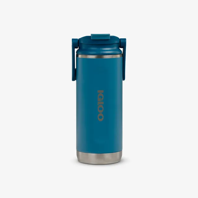 igloo-flip-n-sip-gourde-isotherme-inox-16-oz-tumbler-tanche-avec-couvercle-flip- image 1