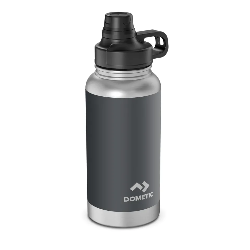 dometic-thermo-bottle-90-bouteille-isotherme-en-acier-inoxydable-900-ml-noir-cha image 1