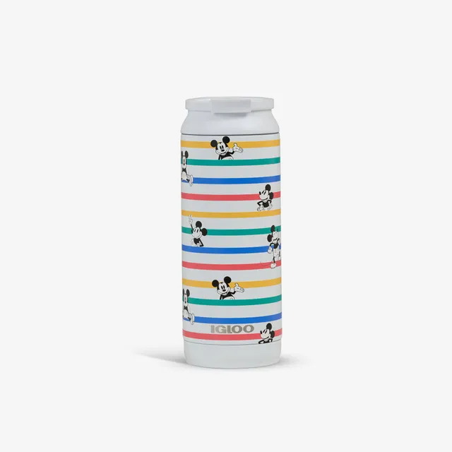igloo-disney-mickey-mouse-stripe-flip-n-sip-16-oz-gobelet-isotherme-en-acier-ino image 1