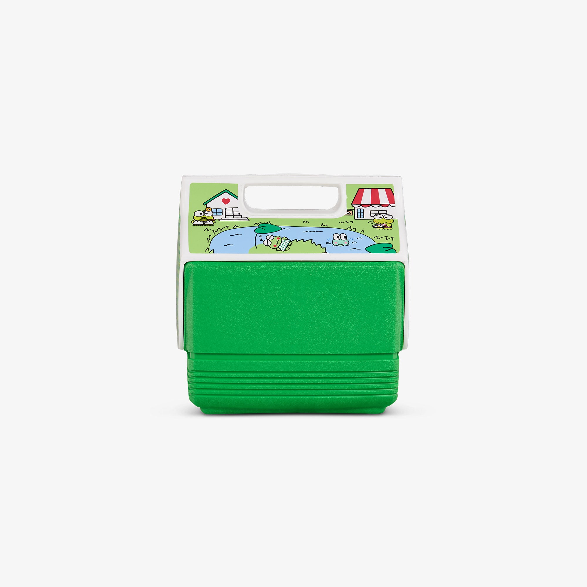 igloo-keroppi-donut-pond-playmate-mini-glaci-re-4-qt-hello-kitty-and-friends image 1