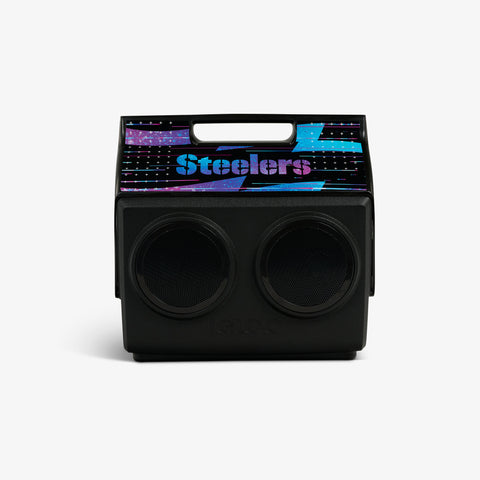 igloo-nfl-neon-pittsburgh-steelers-kooltunes-glaci-re-bluetooth-tailgate-dition- image 2