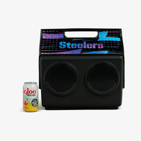igloo-nfl-neon-pittsburgh-steelers-kooltunes-glaci-re-bluetooth-tailgate-dition- image 8