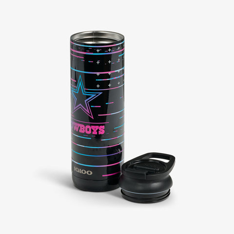 igloo-nfl-neon-dallas-cowboys-20-oz-flip-n-sip-gobelet-isotherme-en-acier-inoxyd image 4