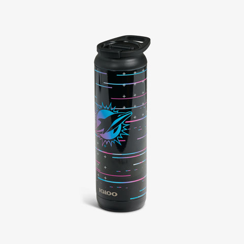 igloo-nfl-neon-miami-dolphins-flip-n-sip-20-oz-gobelet-isotherme-acier-inoxydabl image 7