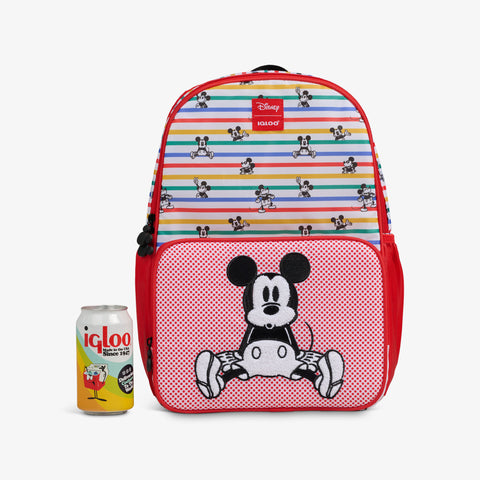 igloo-disney-mickey-mouse-stripe-sac-dos-isotherme-24-canettes-cooler-souple-dos image 8