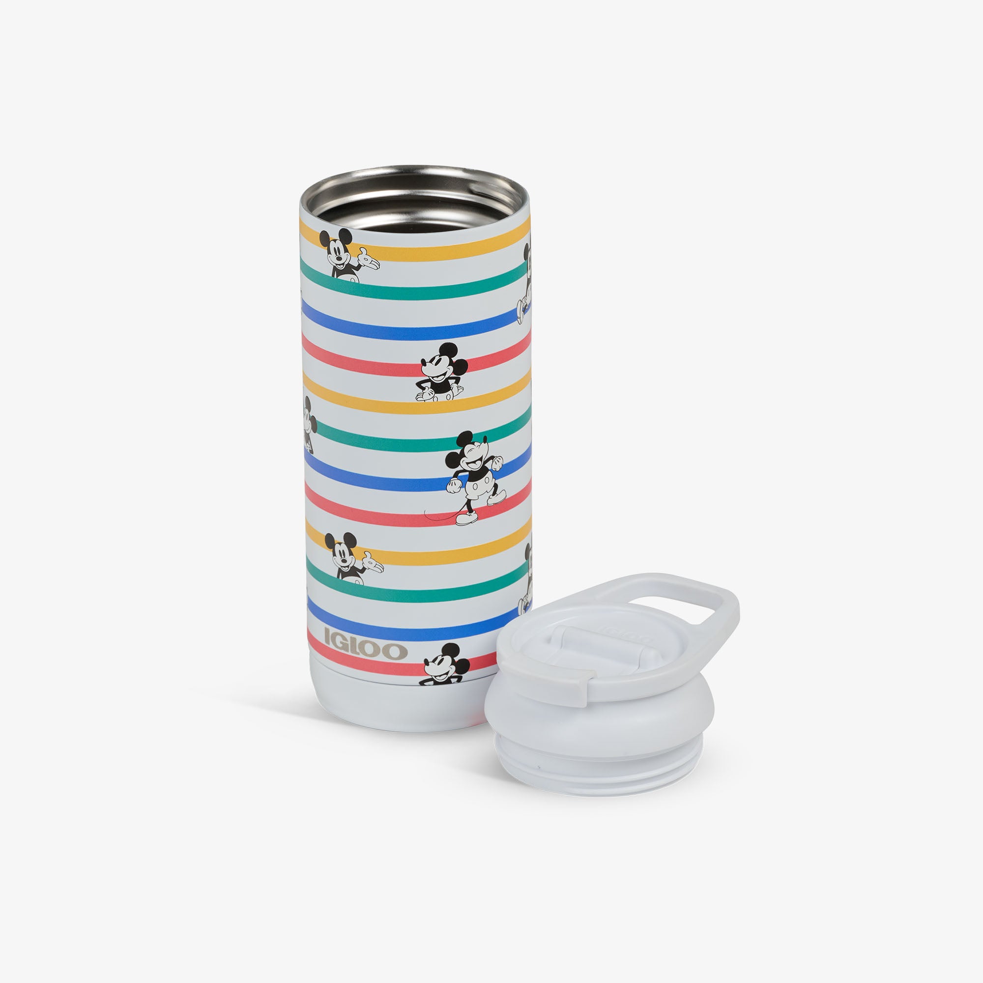 igloo-disney-mickey-mouse-stripe-flip-n-sip-16-oz-gobelet-isotherme-en-acier-ino image 4