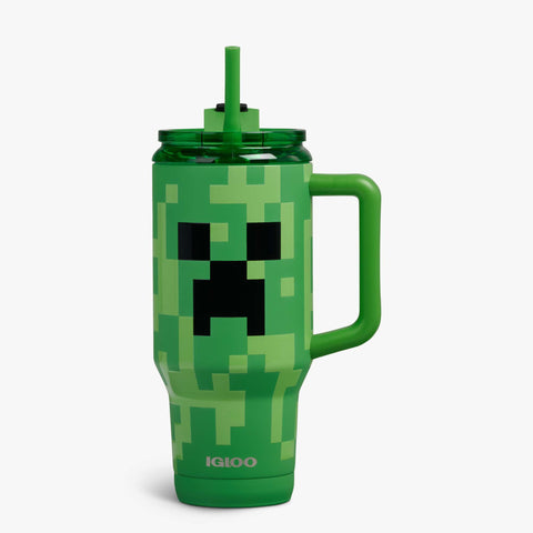 igloo-minecraft-creeper-32-oz-mug-isotherme-de-voyage-en-acier-inoxydable-946-ml image 2