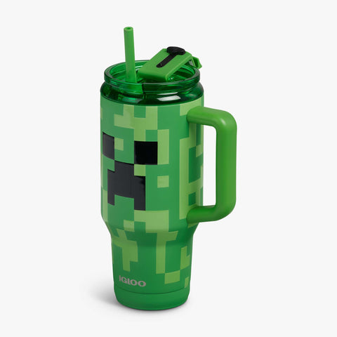 igloo-minecraft-creeper-32-oz-mug-isotherme-de-voyage-en-acier-inoxydable-946-ml image 3