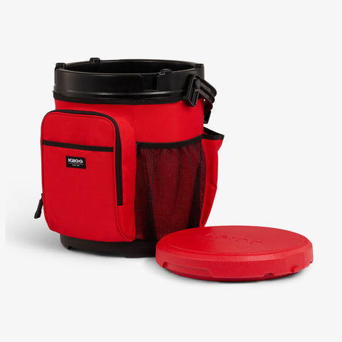 igloo-20-qt-cooler-bucket-seau-isotherme-3-en-1-avec-assise-et-maxcold-ultra image 4