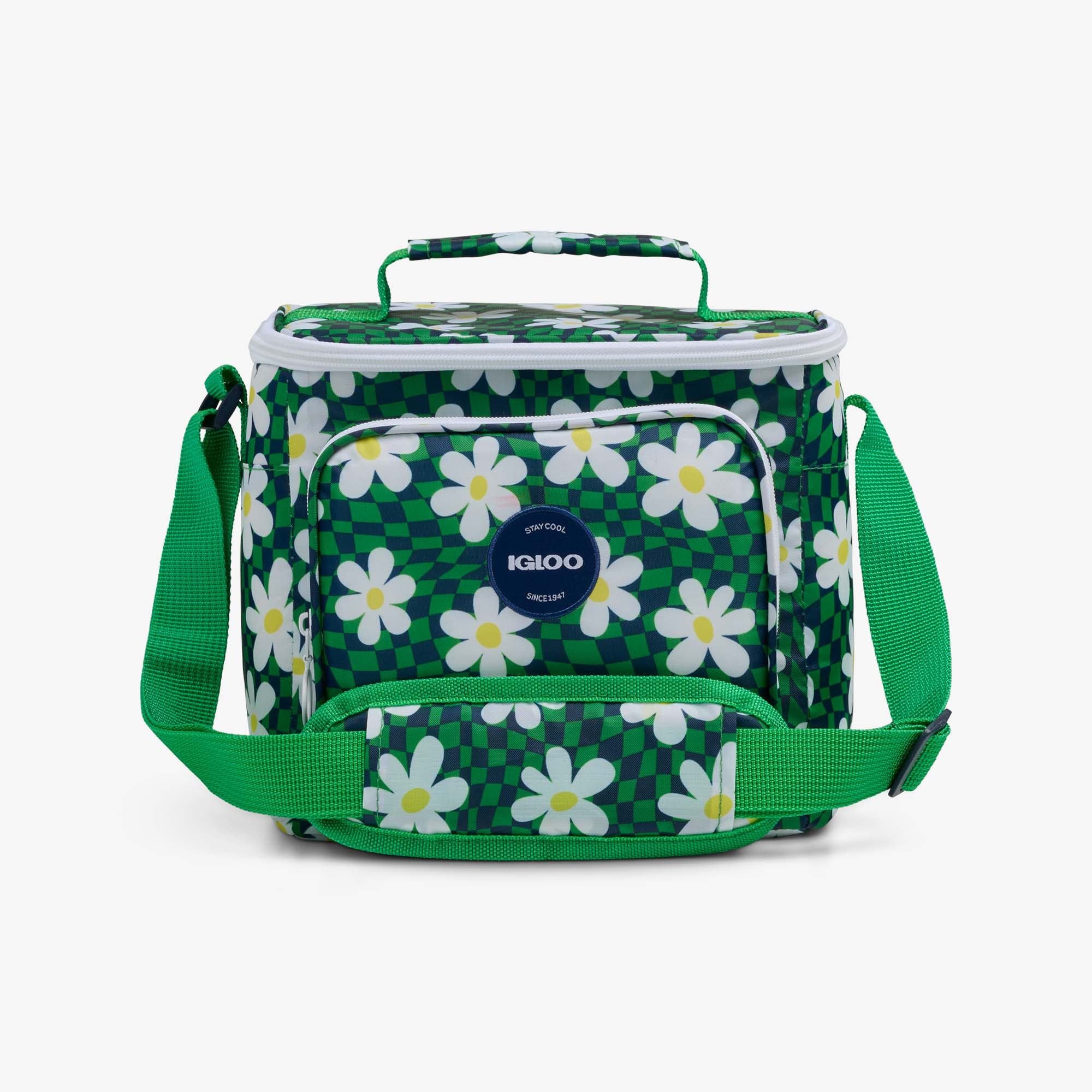 igloo-sac-repas-retro-square-sac-isotherme-souple-r-tro-avec-poche-ext-rieure-co image 1