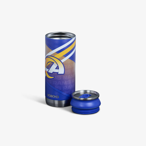 igloo-los-angeles-rams-16-oz-canette-isotherme-en-acier-inoxydable-licence-offic image 5
