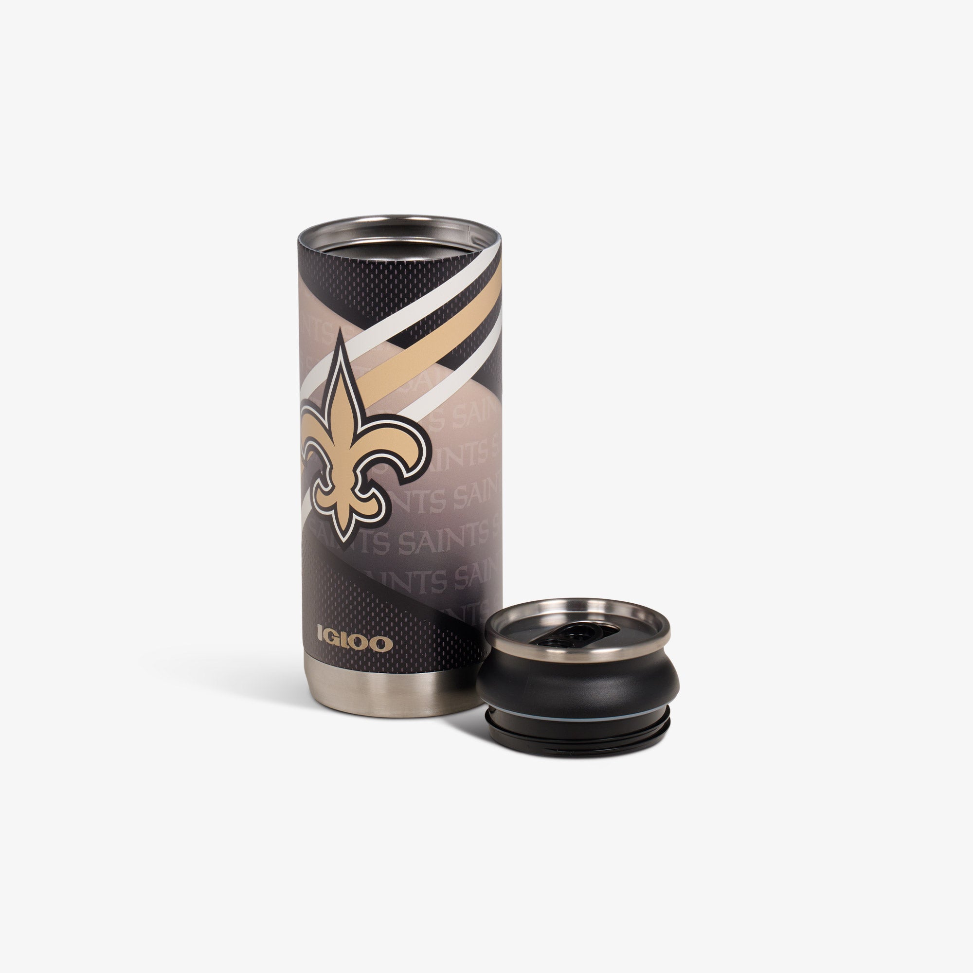 igloo-new-orleans-saints-16-oz-can-mug-isotherme-en-acier-inoxydable-sous-licenc image 5