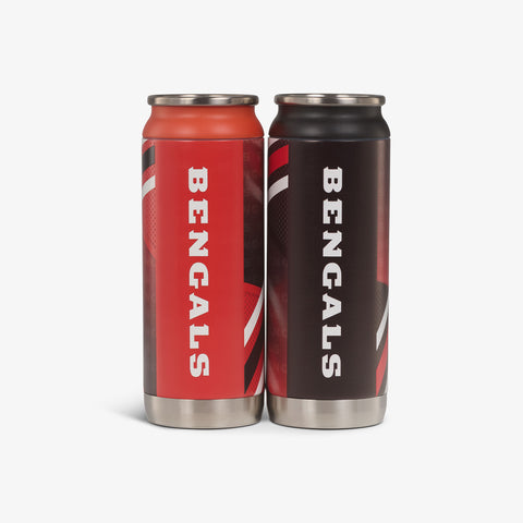 igloo-pack-de-2-canettes-isothermes-cincinnati-bengals-home-away-16-oz-duo-inox- image 4