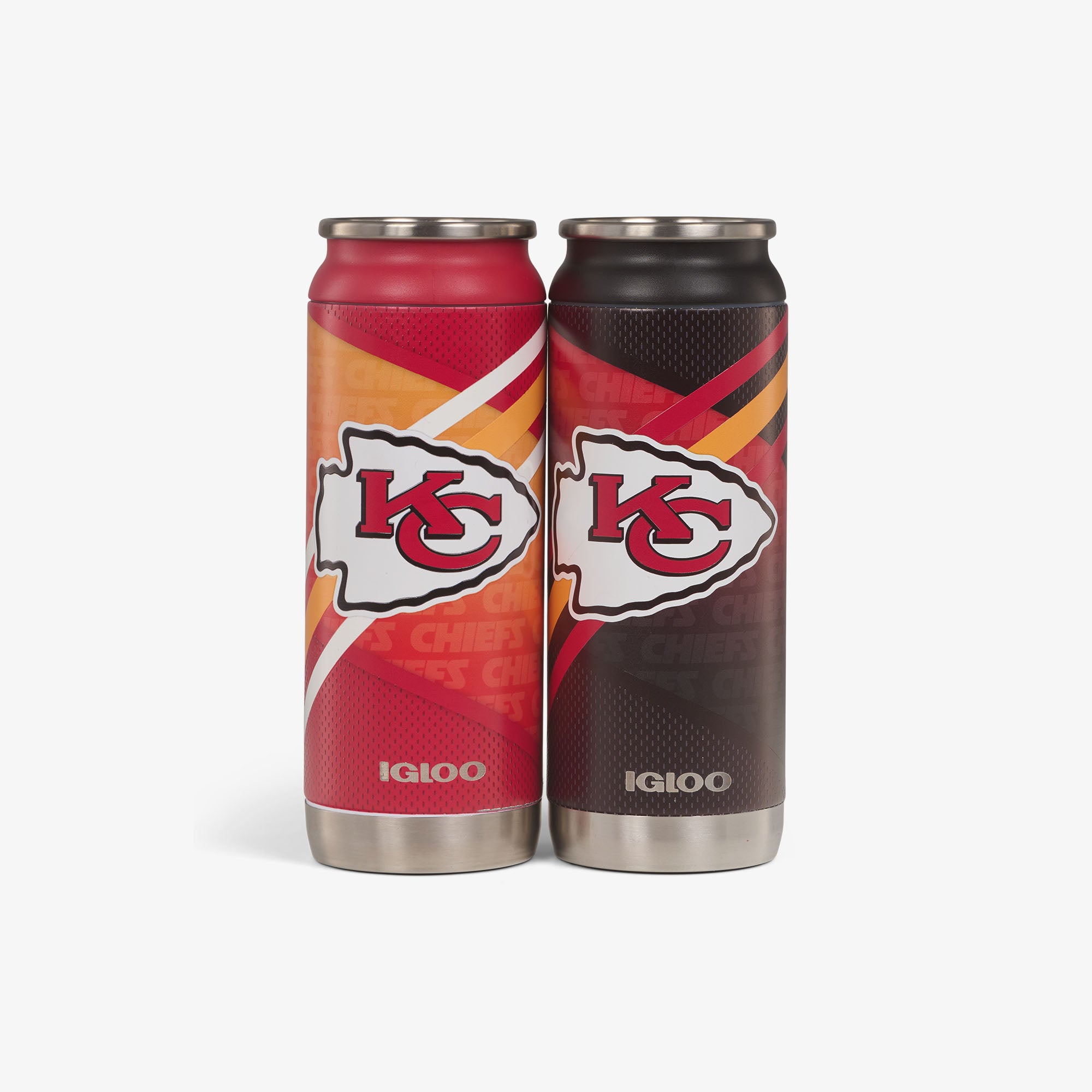 igloo-kansas-city-chiefs-home-away-gobelets-en-inox-16-oz-lot-de-2-licence-nfl image 1
