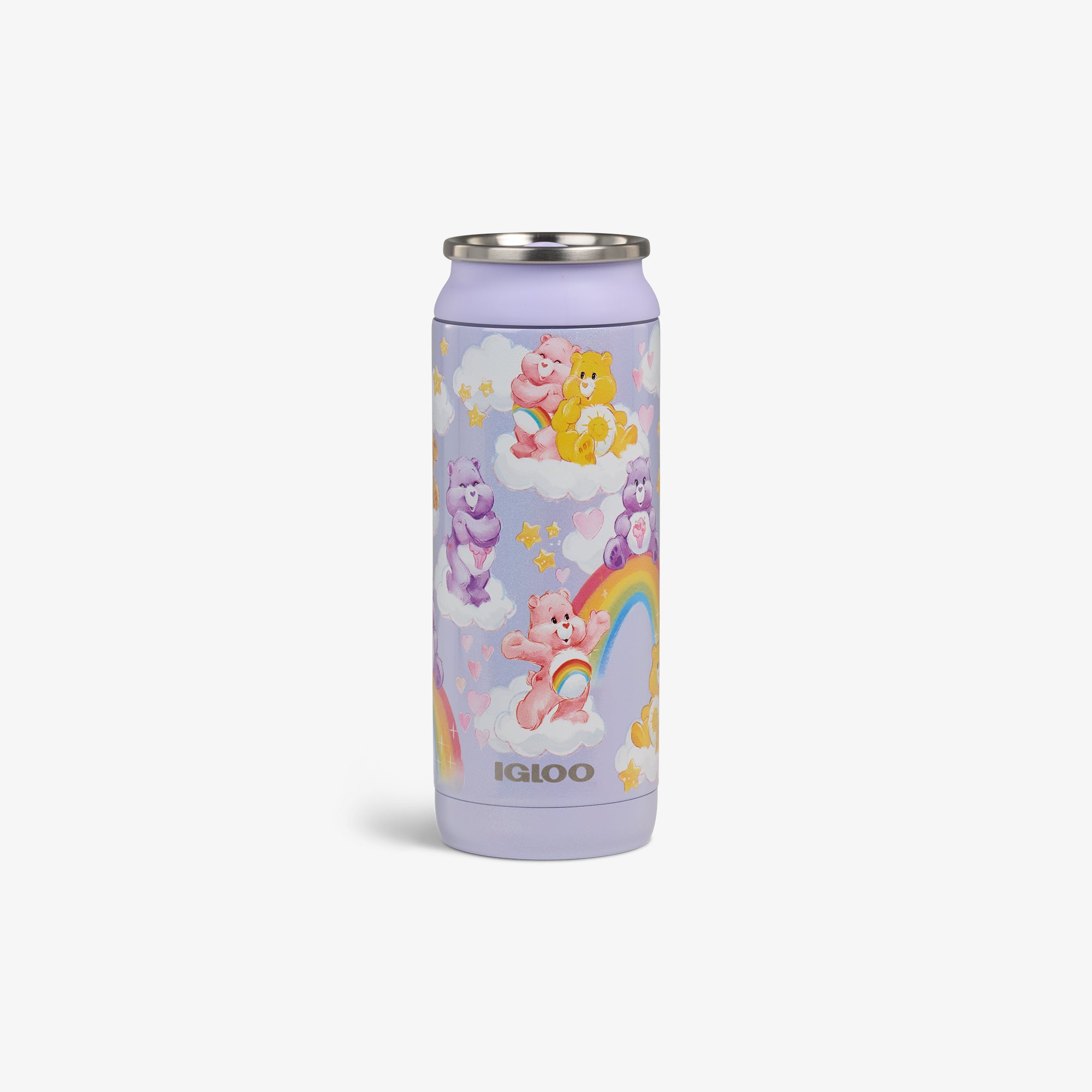 igloo-the-care-bears-16-oz-can-gourde-isotherme-en-acier-inoxydable-473-ml-desig image 1