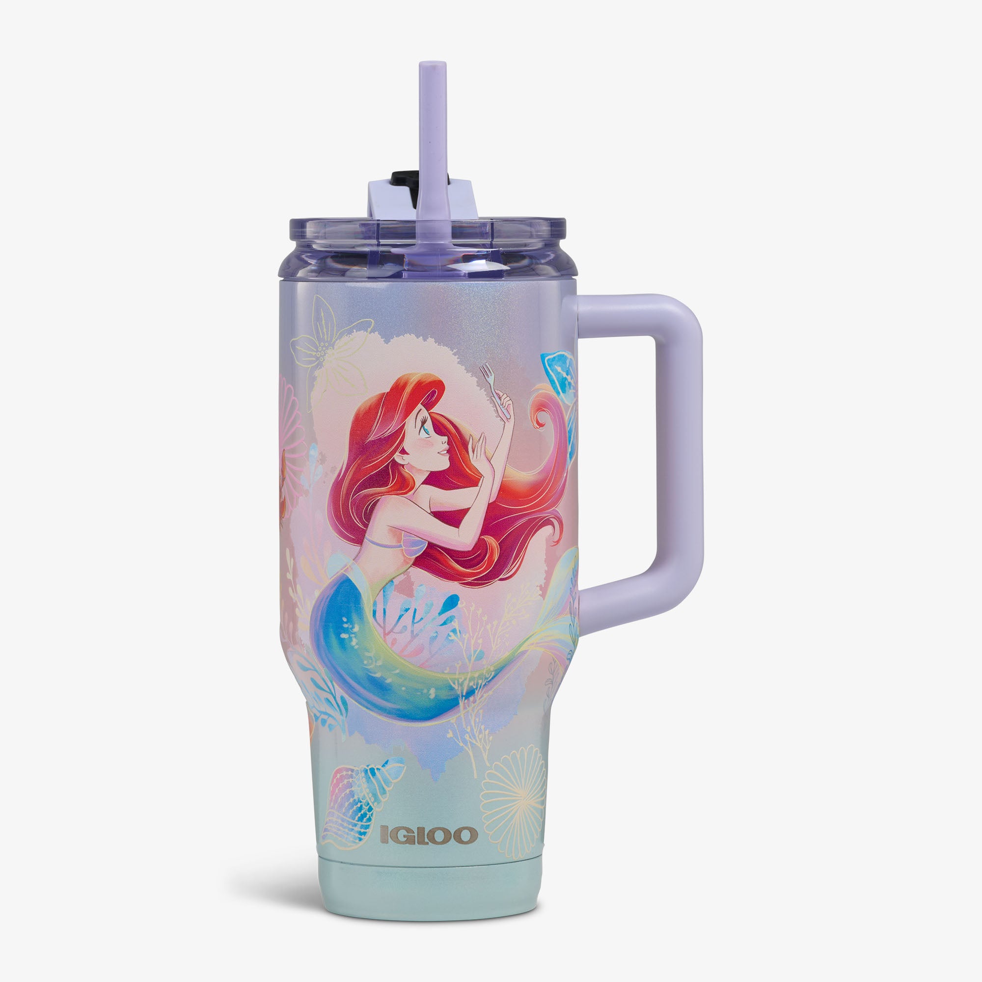 igloo-disney-the-little-mermaid-32-oz-travel-mug-mug-isotherme-en-acier-inoxydab image 1