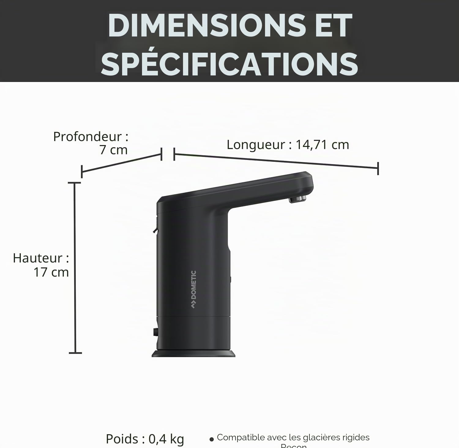 dometic-recon-360-distributeur-portable-d-eau-avec-robinet-pivotant-360-et-pompe image 2